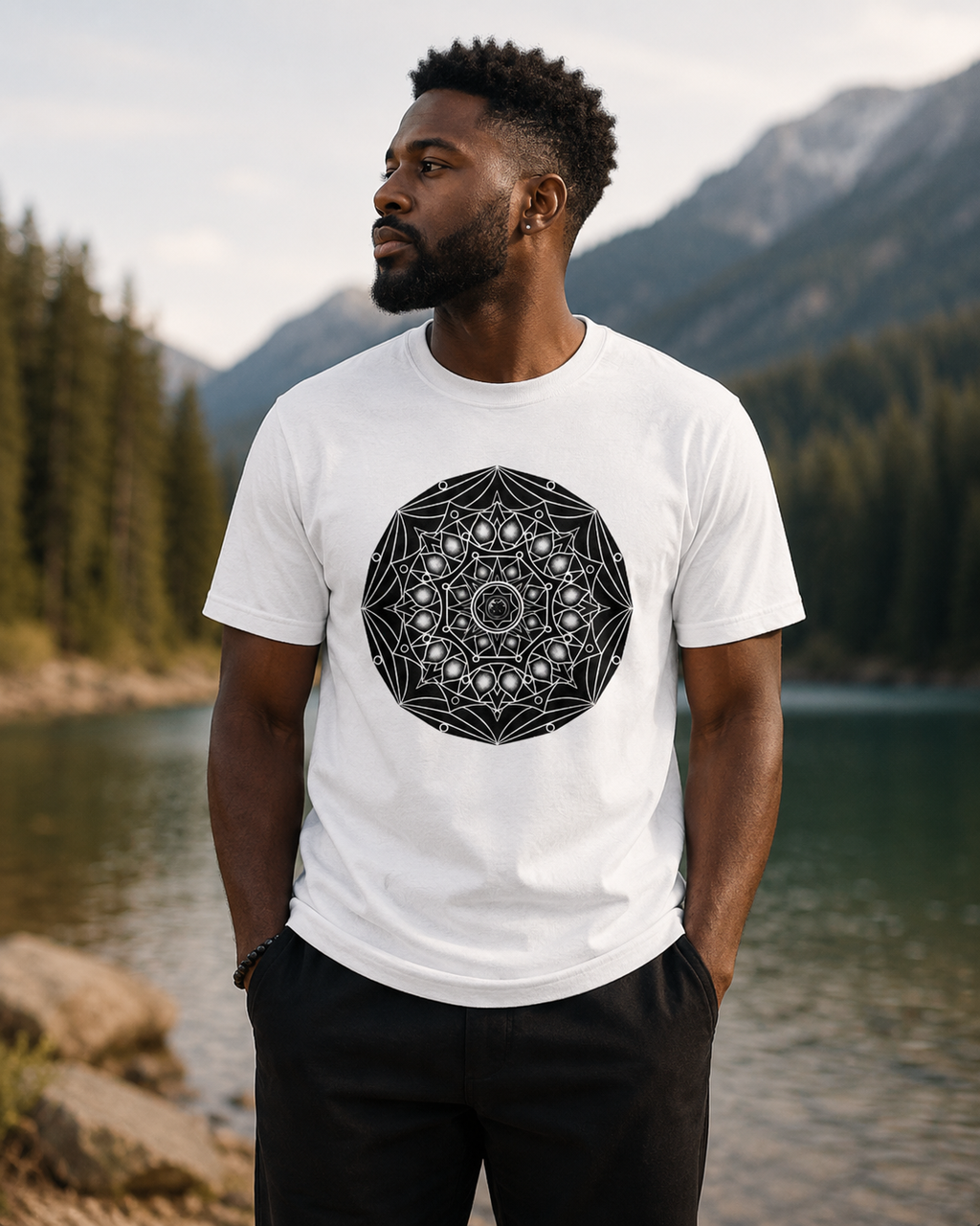 The Grounding Mandala Tee: $24.99