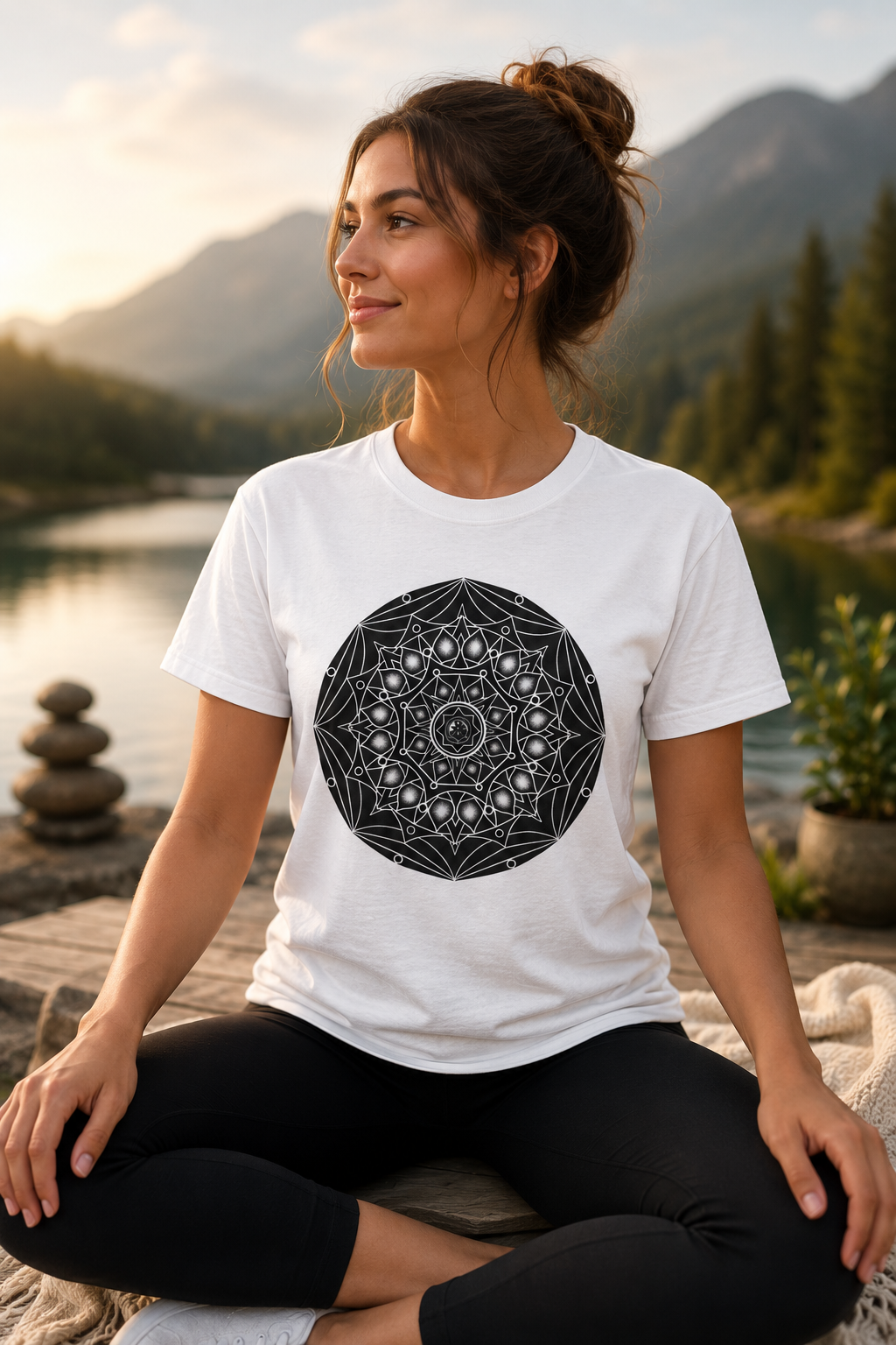 The Grounding Mandala Tee: $24.99