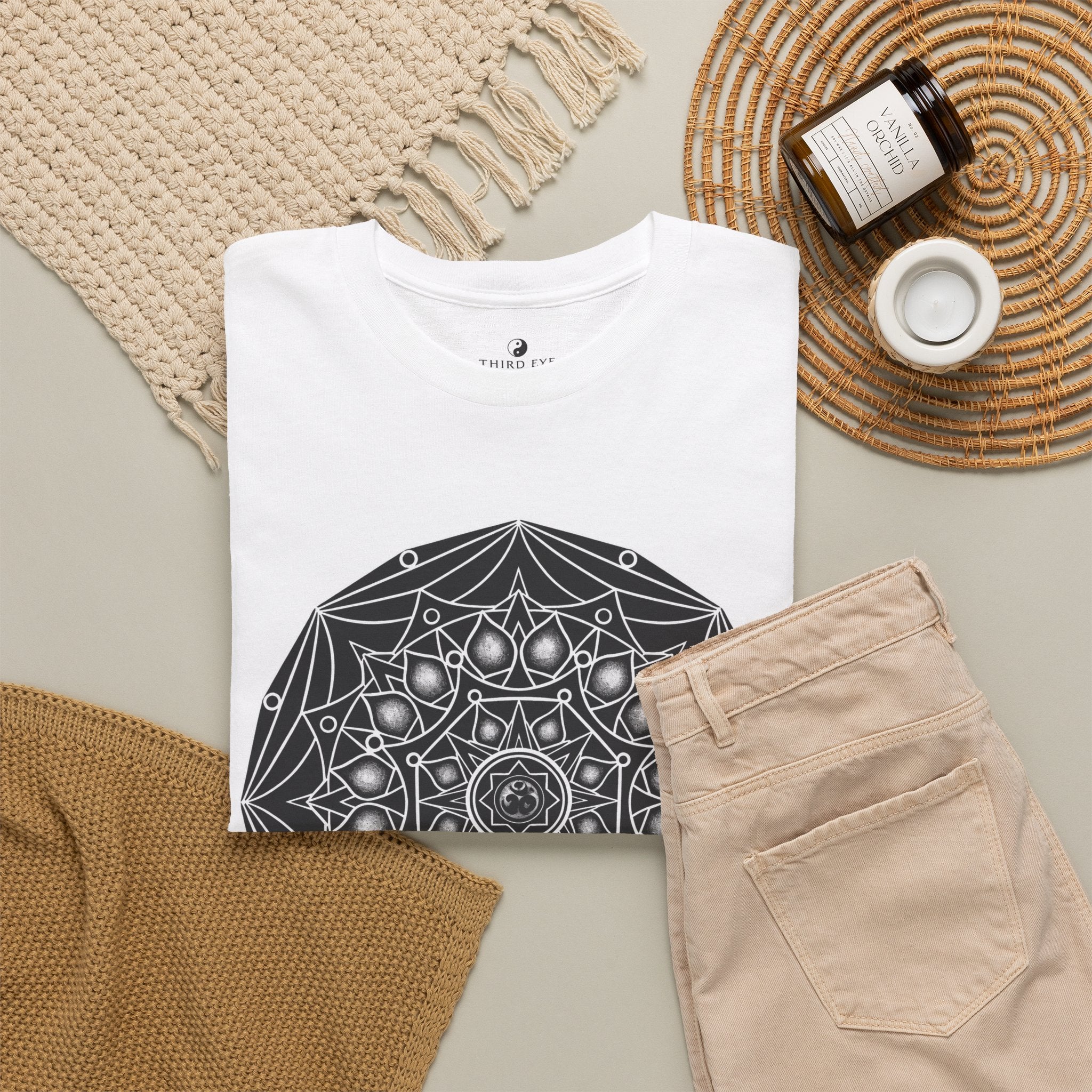 The Grounding Mandala Tee: $24.99